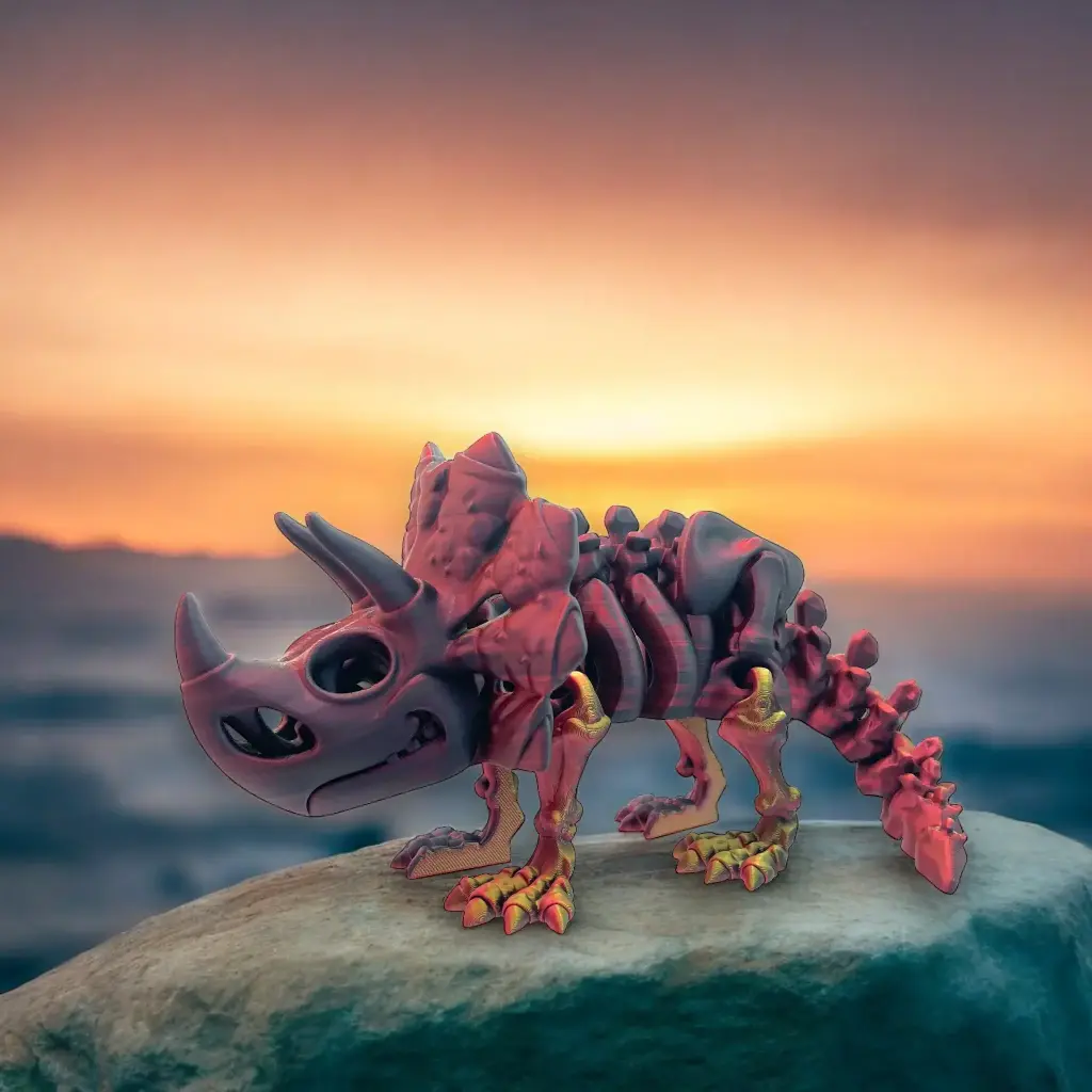 Wigzzy Tricératops XL